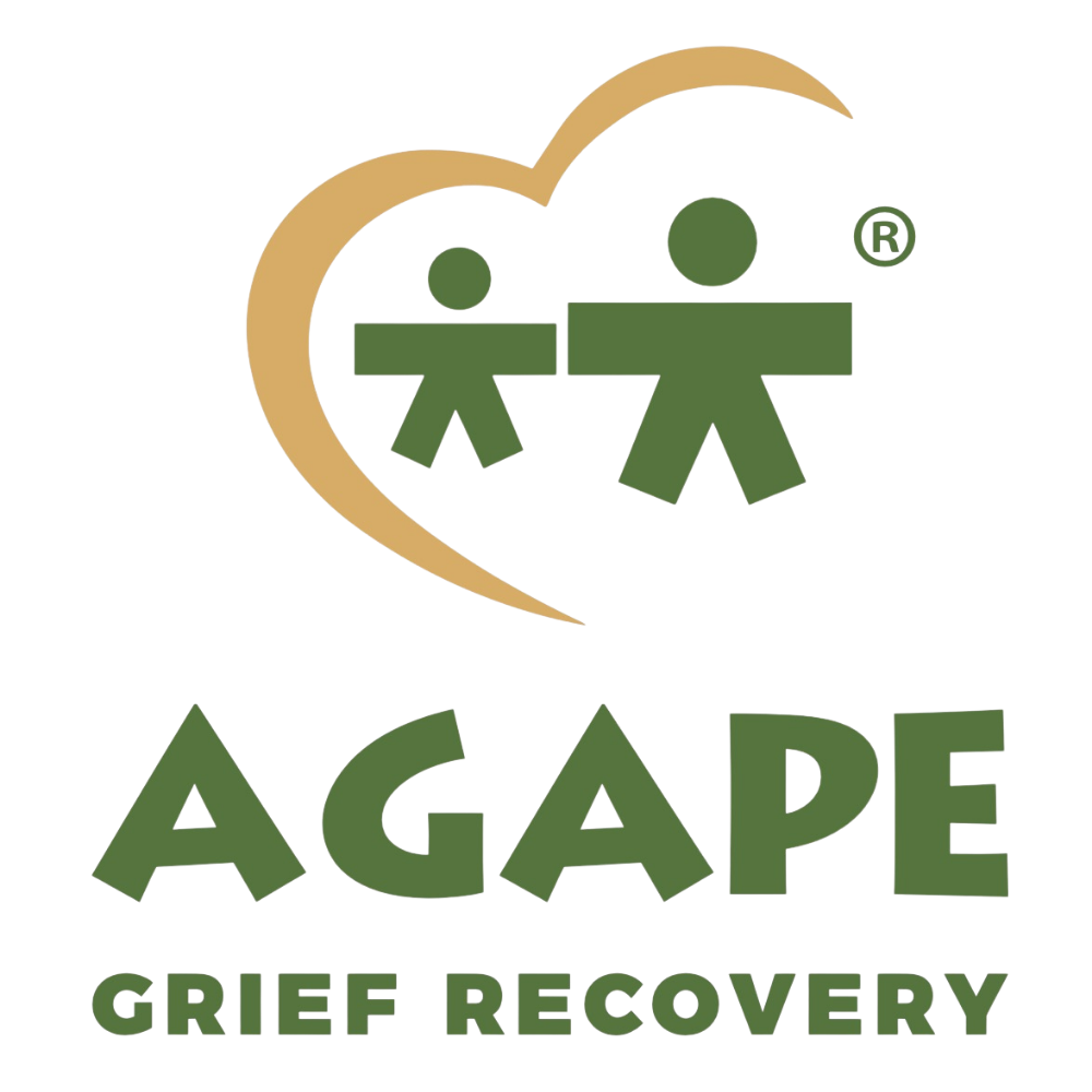 Agape Grief Recovery Logo yellow and green